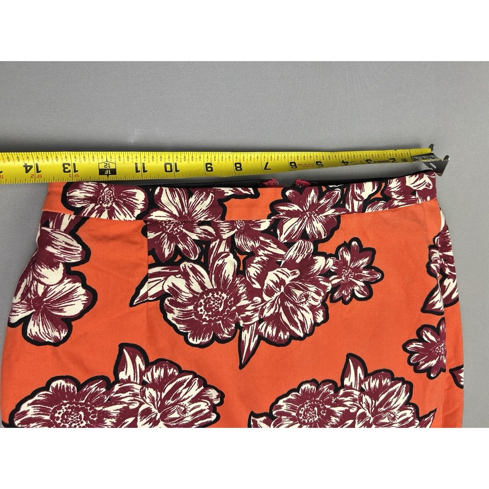 Anthropologie Maeve Women's 4 Bold Floral Salinas Pencil Skirt (Read) - Picture 5 of 12